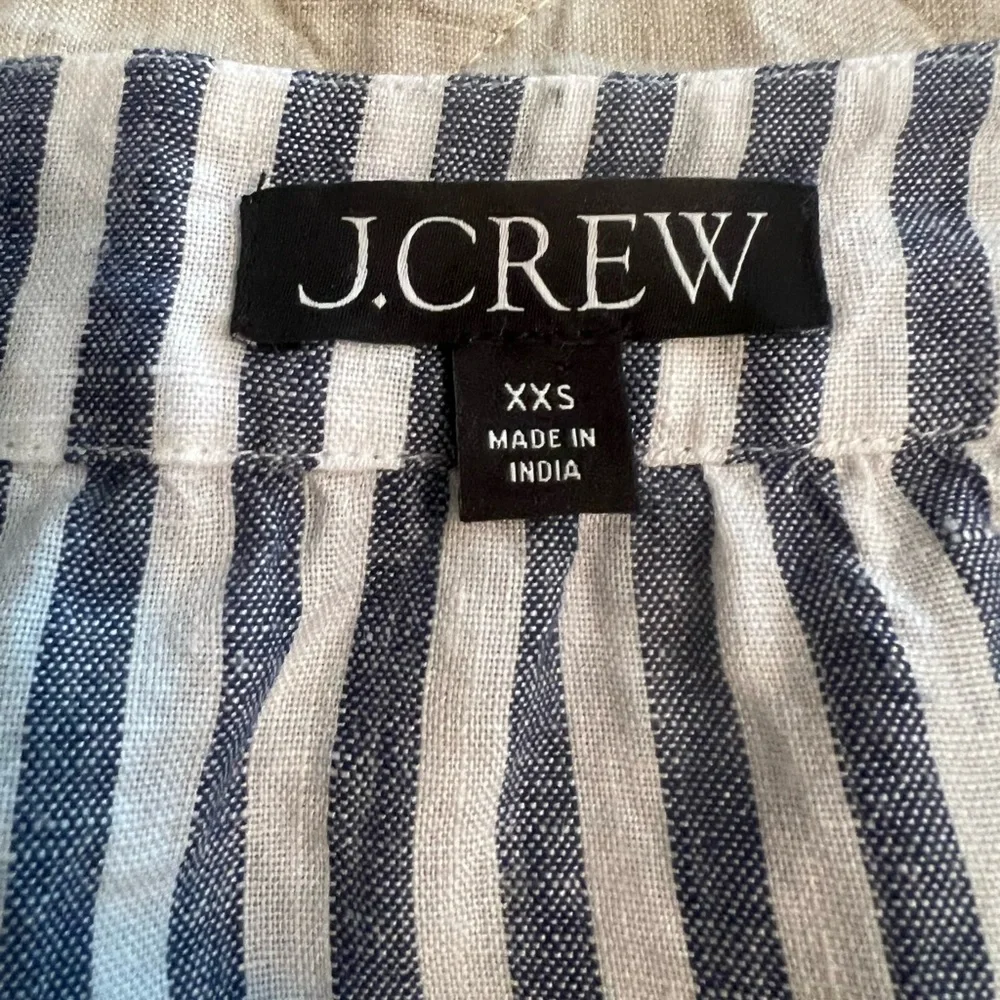 J. Crew linen top